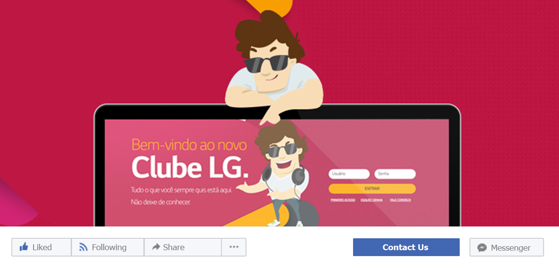 Clube LG  Facebook